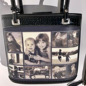 The Brighton Collection Womens Shoulder Bag Black Leather Purse E790969